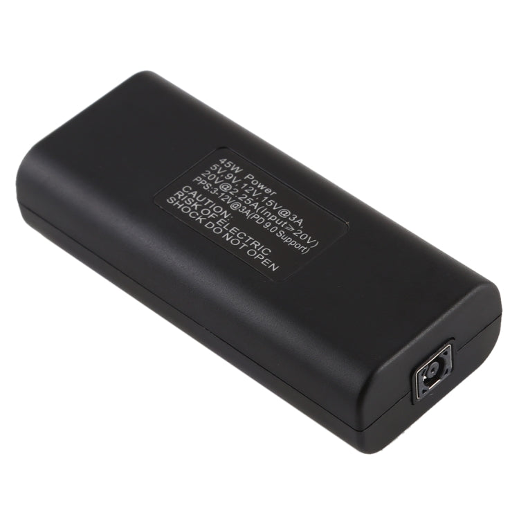 Адаптер питания DC 4,5 x 3,0 мм (гнездо) на USB-C/Type C (гнездо) с кабелем USB-C/Type C длиной 15 см