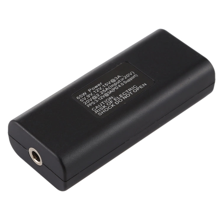Адаптер питания DC 4,0 x 1,7 мм (гнездо) на USB-C/Type-C (гнездо) с кабелем USB-C/Type-C длиной 15 см