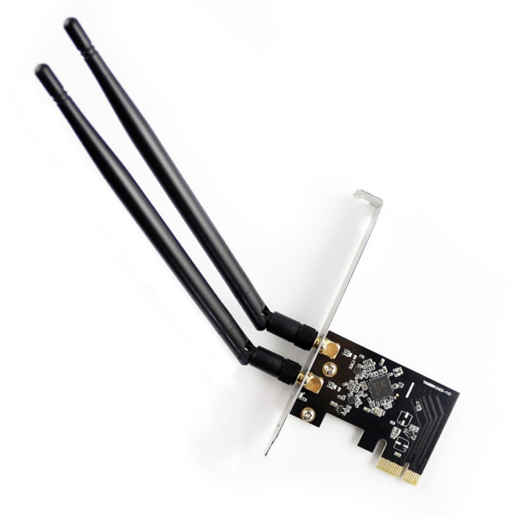 Сетевая карта EDUP EP-9607 с двухдиапазонным беспроводным адаптером PCI-E Express 1200 Мбит/с и двумя антеннами 6 дБи