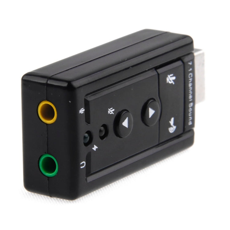 Внешний USB 2.0 7.1-канальный 3D Virtual Audio звуковой адаптер