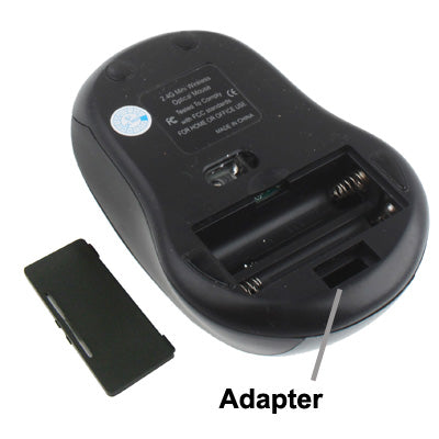 Беспроводная оптическая мышь 2,4 ГГц с USB-приемником, Plug and Play, рабочее расстояние до 10 метров