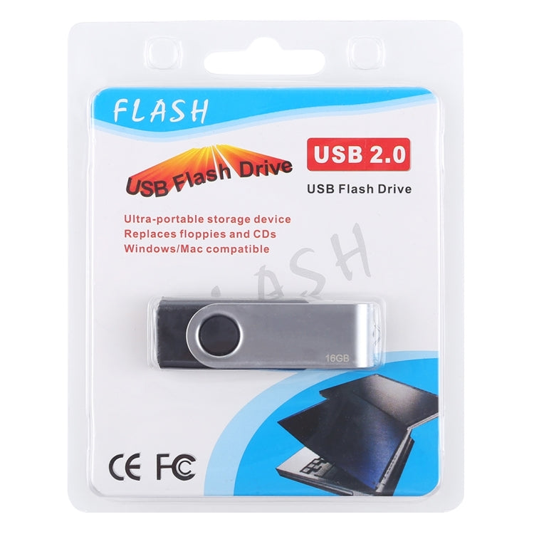 Флеш-диск Twister USB 2.0 16 ГБ (черный)