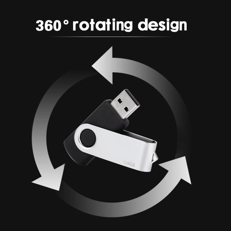 Флеш-диск Twister USB 2.0 128 ГБ (черный)
