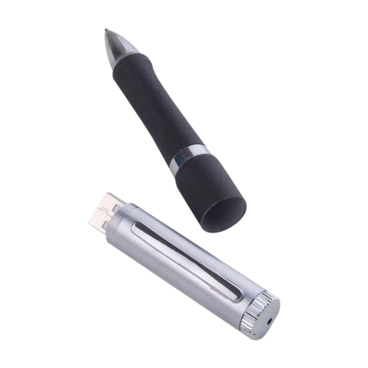 USB-флеш-накопитель 2 в 1 в форме ручки, черный (16 ГБ)