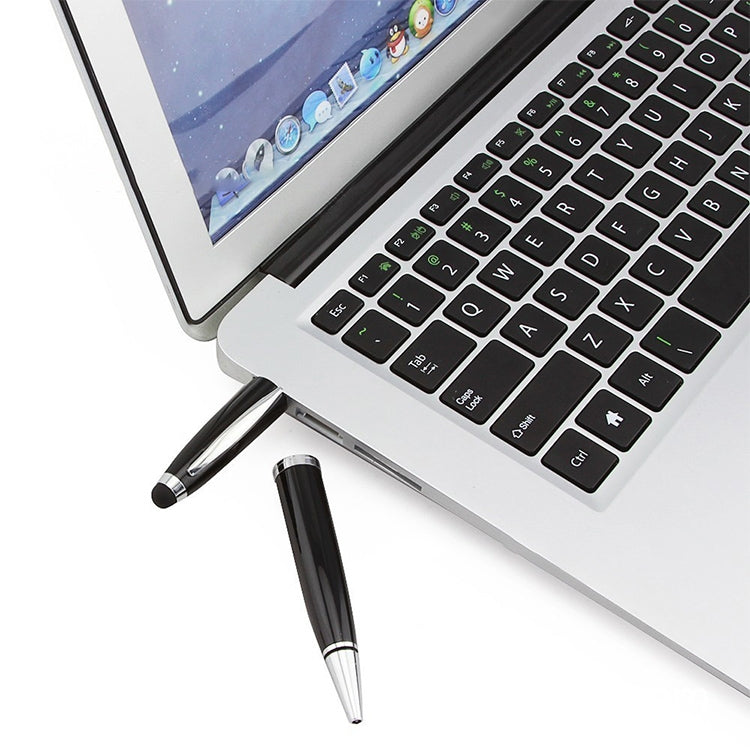 USB-флеш-накопитель 2 в 1 в форме ручки, черный