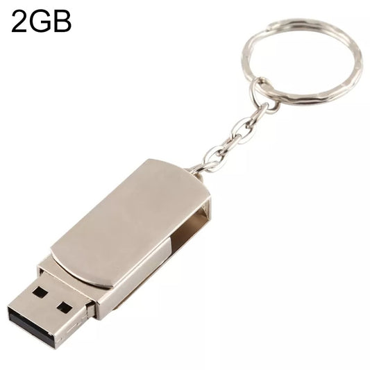 Флеш-диск USB 2.0 серии Metal Mini с брелком (16 ГБ)