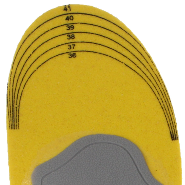 Elasticity Orthotic Arch Support Shoe Pad Sport Running Insoles Cushion for Women, Size: 35-40