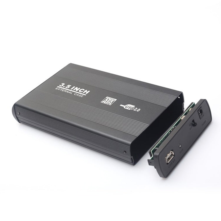 Внешний корпус для 3,5-дюймового жесткого диска SATA, поддержка USB 2.0
