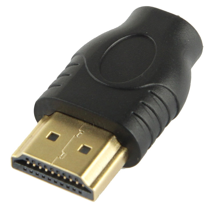 Позолоченный HDMI 19-контактный адаптер «папа» на Micro HDMI «мама»