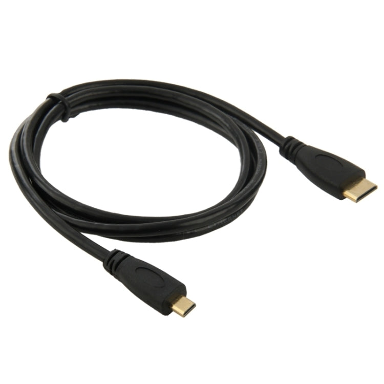 Кабель-адаптер Mini HDMI (штекер) – Micro HDMI (штекер) длиной 1 м
