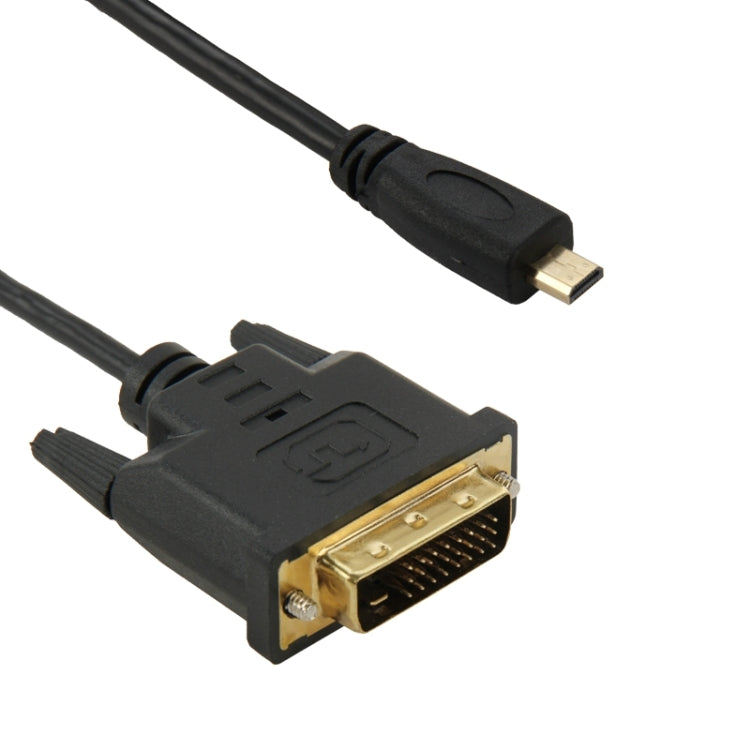 Кабель-адаптер Micro HDMI (тип D) (штекер) - DVI 24+1-контактный (штекер) длиной 1,8 м
