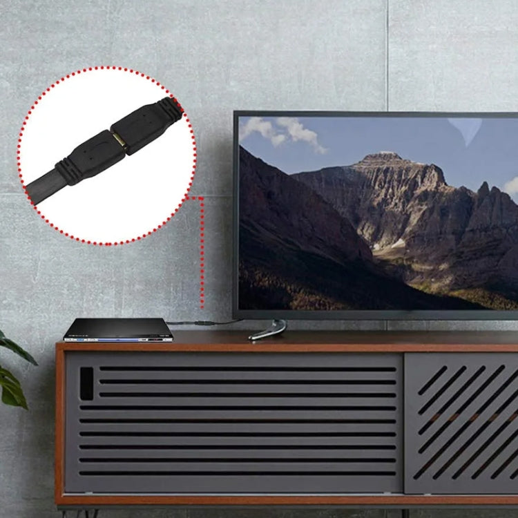 Кабель-адаптер HDMI 19-контактный "папа" - HDMI 19-контактный "мама" 30 см