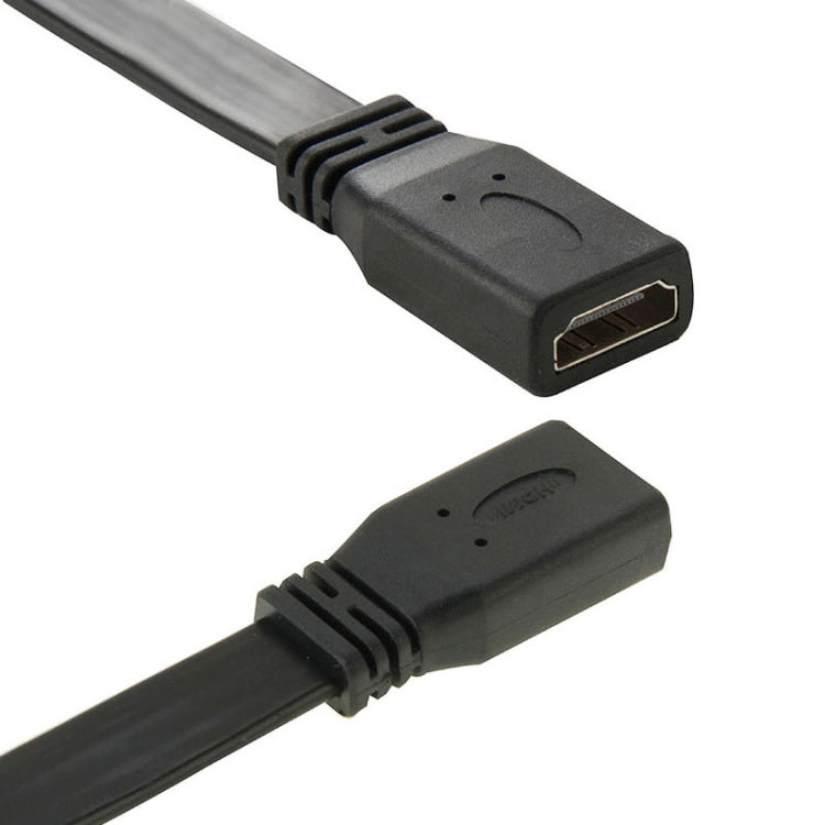 Кабель-адаптер HDMI 19-контактный (женский) на HDMI 19-контактный (женский) длиной 30 см