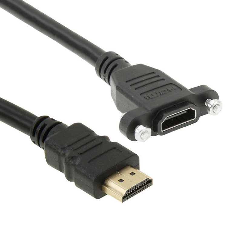 1,5-метровый высокоскоростной кабель-адаптер HDMI 19-контактный "папа" - HDMI 19-контактный "мама"