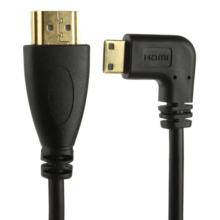 Позолоченный спиральный кабель Mini HDMI Male-HDMI Male версии 1.4, поддержка 3D/Ethernet, длина: 0,6–2 м