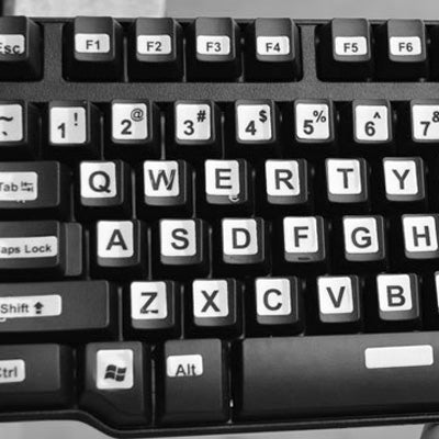 Italian Learning Keyboard Layout Sticker for Laptop / Desktop Computer Keyboard