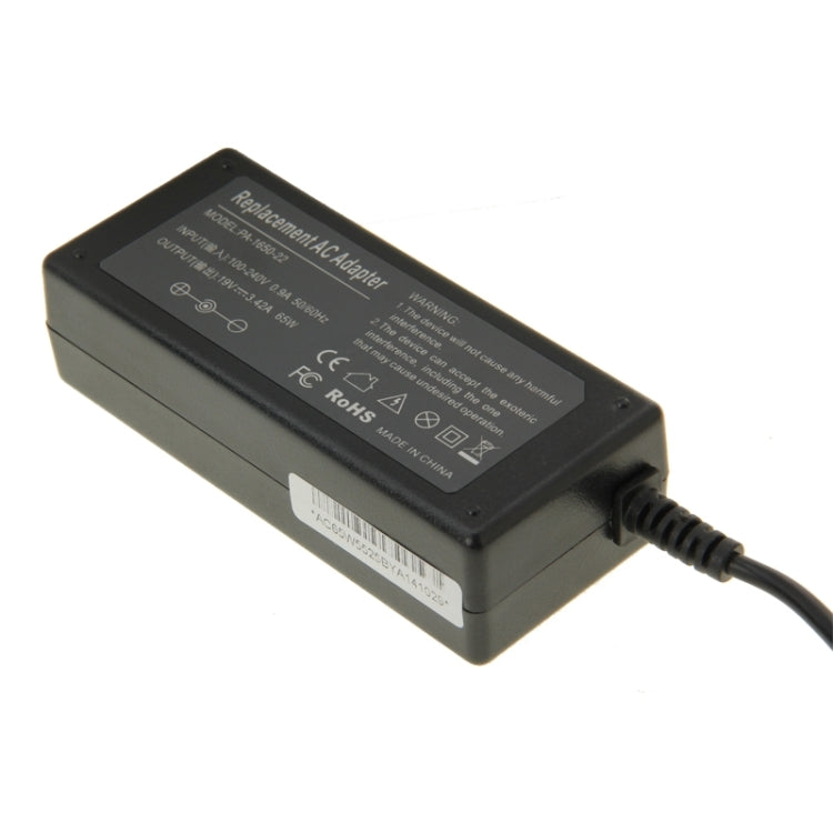 PA-1650-22 65W 19V 3.42A Mini AC Adapter with 5.5mm x 2.5mm for Asus / Acer / Gateway / Toshiba / Lenovo Thinkpad / ThinkBook / Xiaoxin