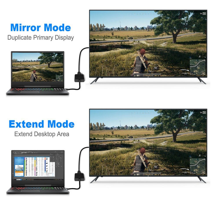Адаптер видеокабеля DisplayPort (штекер) - HDMI (гнездо), длина: 15 см