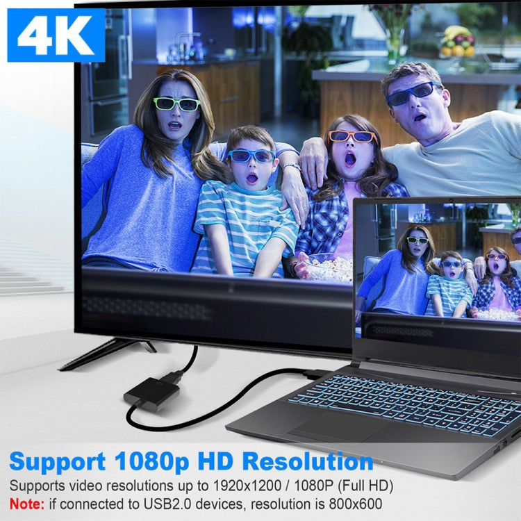 Кабель-адаптер Display Port (папа) - HDMI (мама), длина: 20 см