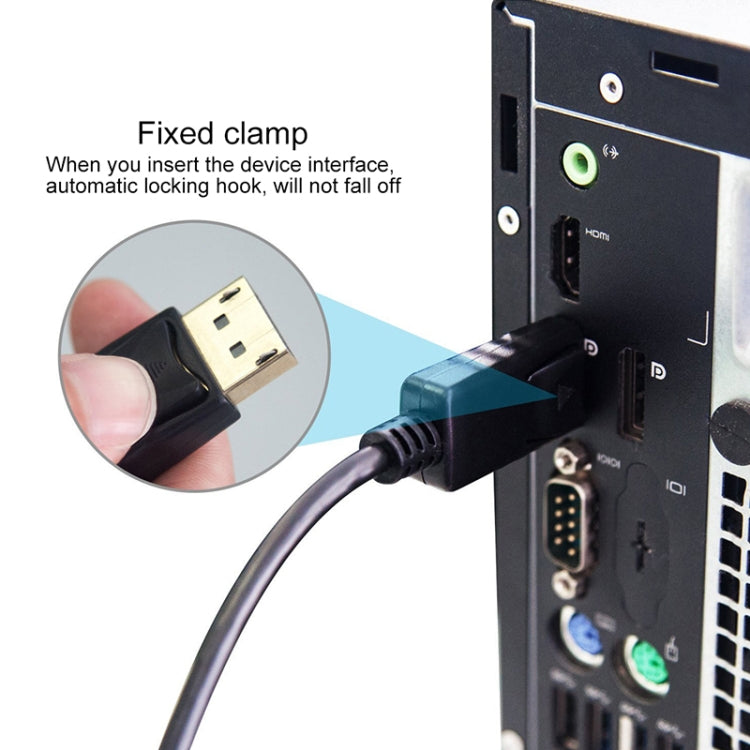 Кабель-адаптер DisplayPort (штекер) – HDMI (штекер), длина: 1,8 м