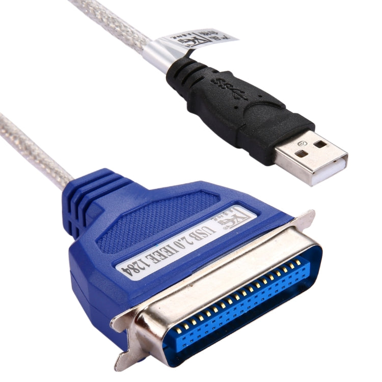 Высококачественный кабель-адаптер для принтера USB 2.0 - параллельный порт 1284 36 контактов, длина кабеля: около 1 м