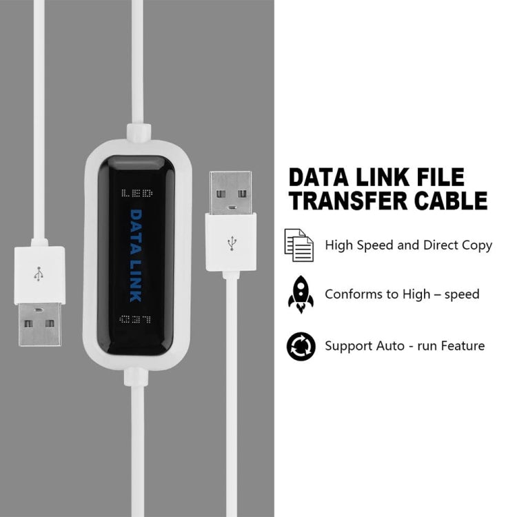Высокоскоростной кабель USB 2.0 для передачи данных, обмен данными между ПК, Plug and Play, длина: 165 см