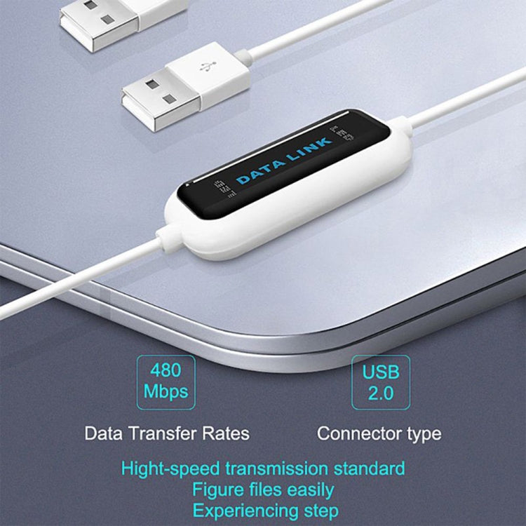 Высокоскоростной кабель USB 2.0 для передачи данных, обмен данными между ПК, Plug and Play, длина: 165 см