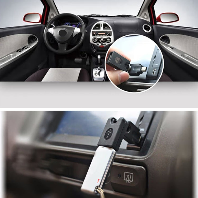 Высококачественный адаптер USB 2.0 AF - OTG Mini USB, поддержка вращения на 360 градусов