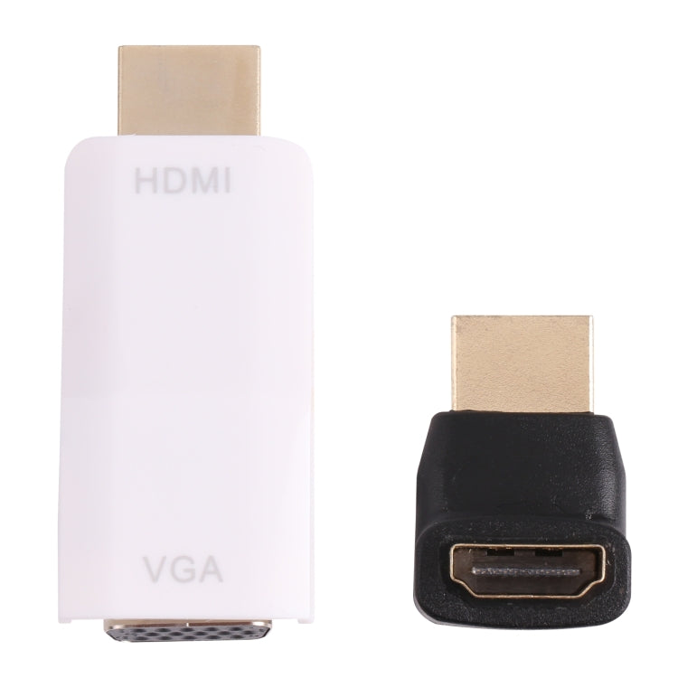 Full HD 1080P HDMI в VGA + аудиоконвертер-адаптер для ноутбука / STB / DVD / HDTV (с HDMI-адаптером «мама-папа»)