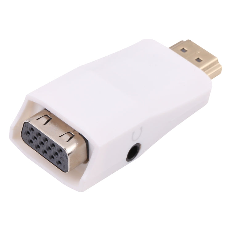 Full HD 1080P HDMI в VGA + аудиоконвертер-адаптер для ноутбука / STB / DVD / HDTV (с HDMI-адаптером «мама-папа»)