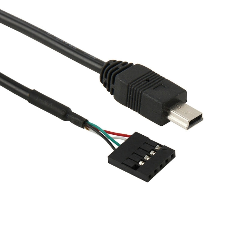 Кабель-адаптер 5-контактный гнездовой разъем материнской платы на Mini USB-штекер, длина: 50 см
