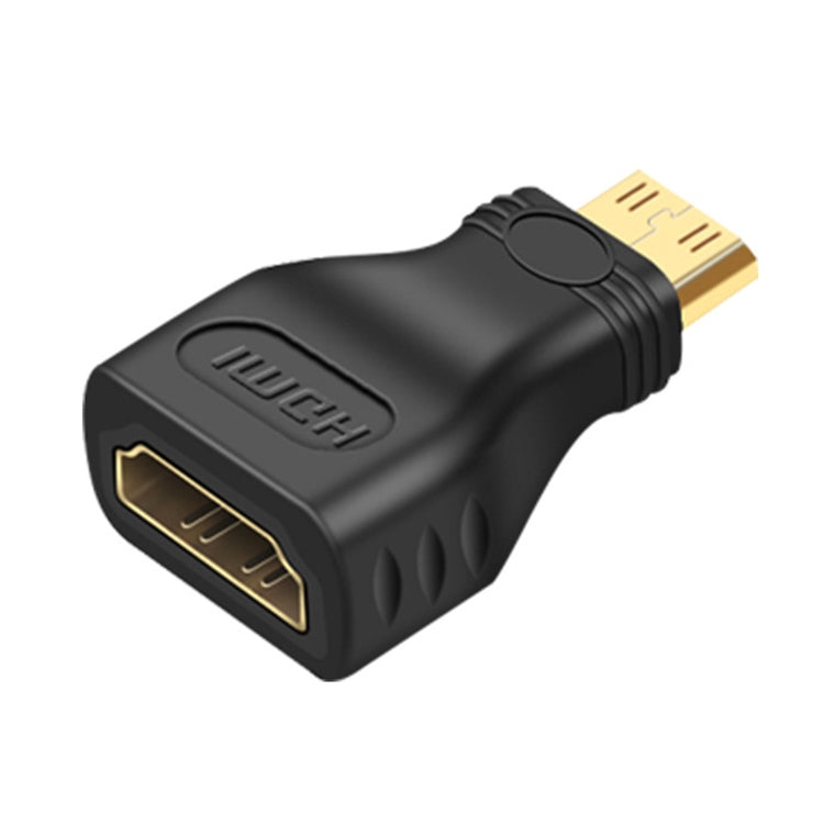 Позолоченный адаптер Mini HDMI «папа» на HDMI 19-контактный «мама»