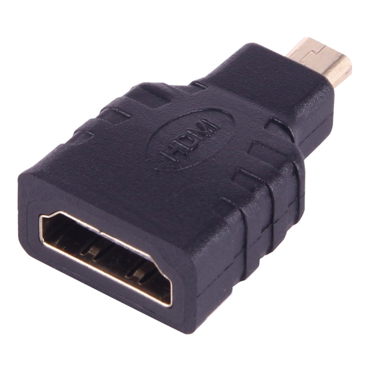 Адаптер Micro HDMI «папа» - «мама» HDMI (позолоченный)