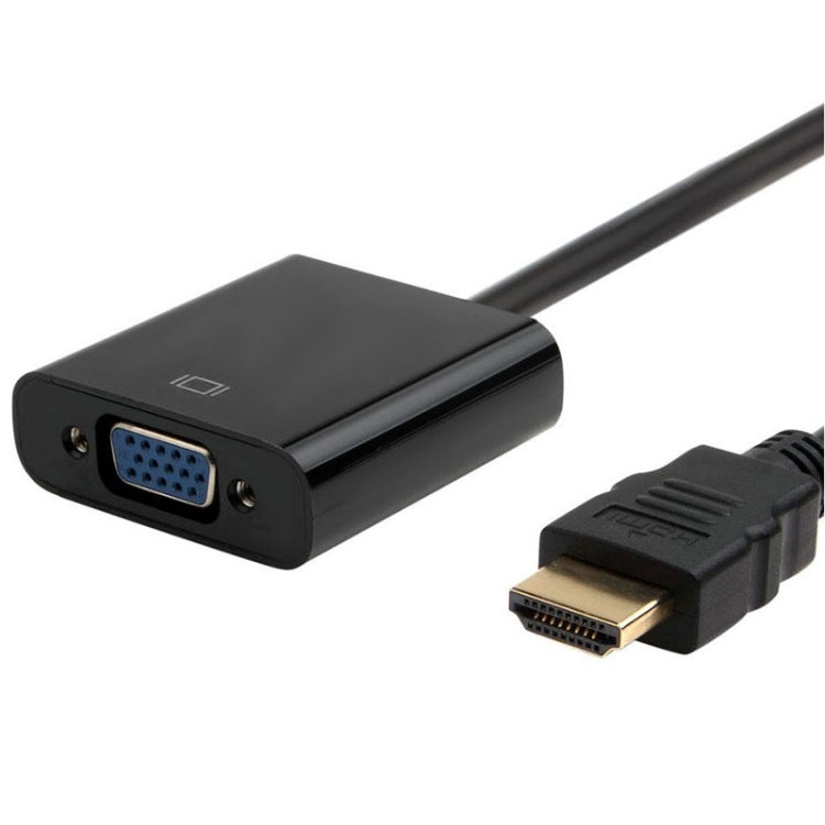 Кабель-адаптер HDMI 19-контактный (папа) - VGA (мама) 20 см
