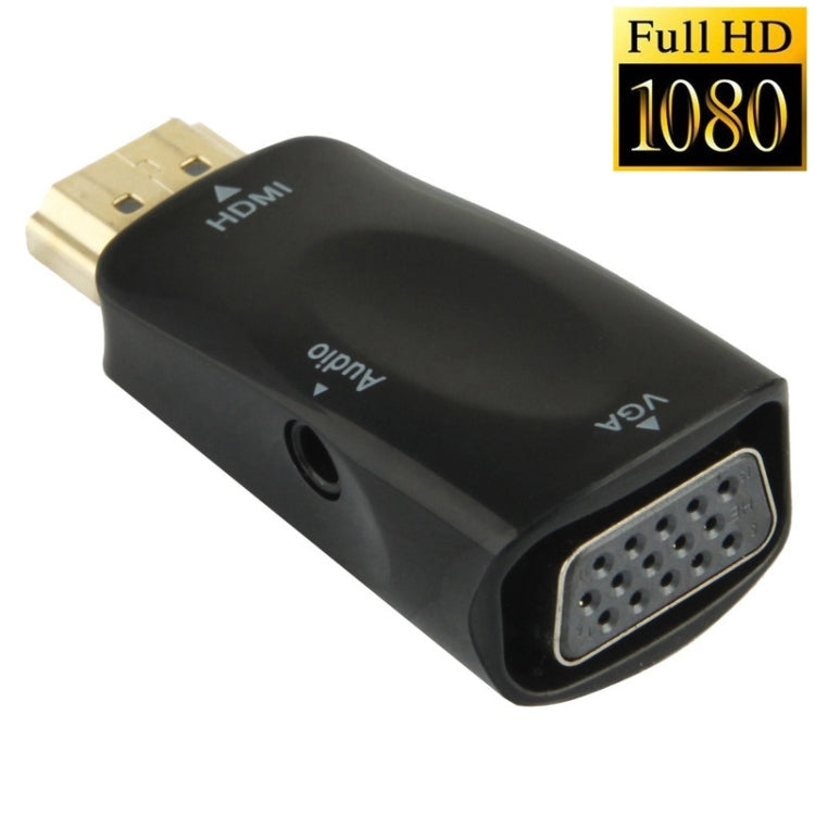 Full HD 1080P HDMI - VGA и аудиоадаптер для HDTV / монитора / проектора