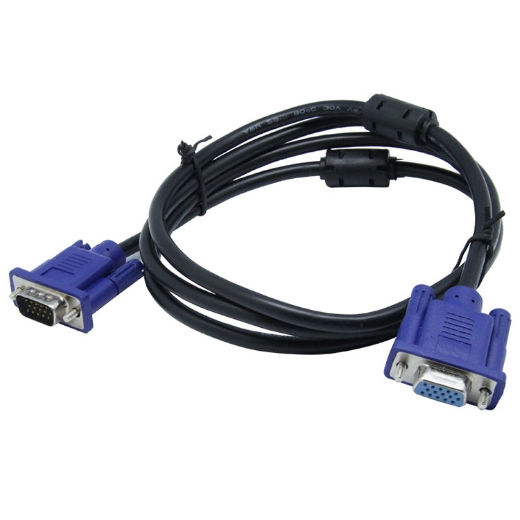 5-метровый высококачественный кабель VGA 15-контактный "папа" - VGA 15-контактный "мама" для ЖК-монитора, проектора и т. д.