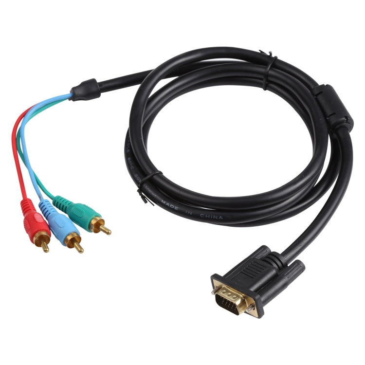 Кабель VGA - 3RCA RGB длиной 1,5 м