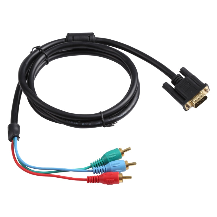 Кабель VGA - 3RCA RGB длиной 1,5 м