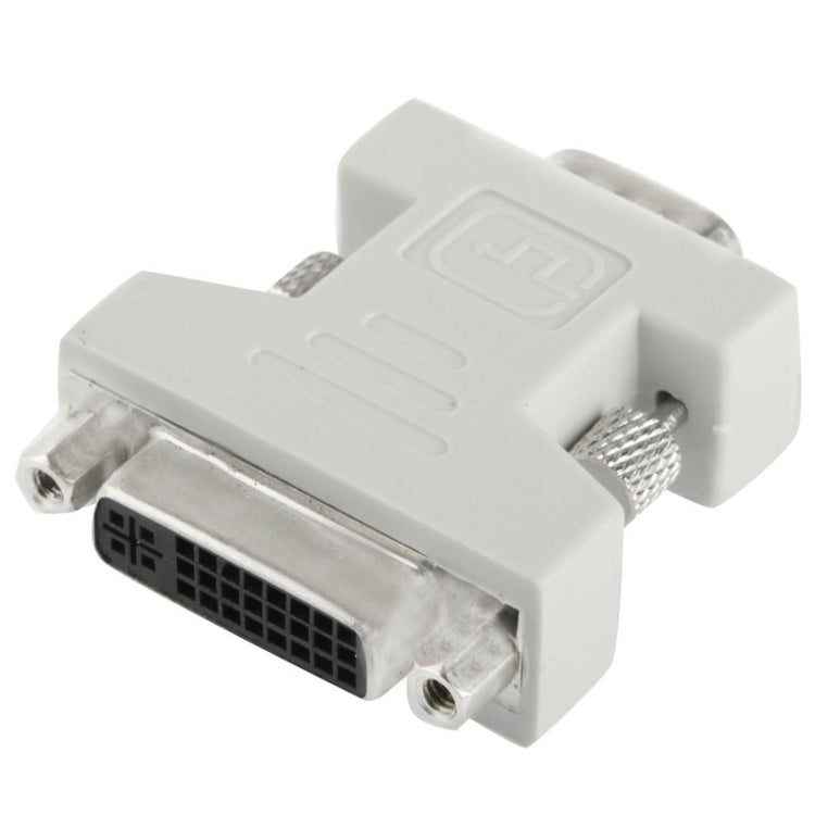 Переходник-адаптер DVI-I 24 + 5-контактный (женский) на VGA 15-контактный (мужской)