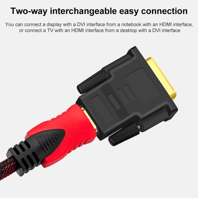 Адаптер DVI-D 24+1-контактный «папа» на HDMI 19-контактный «мама» для монитора/HDTV