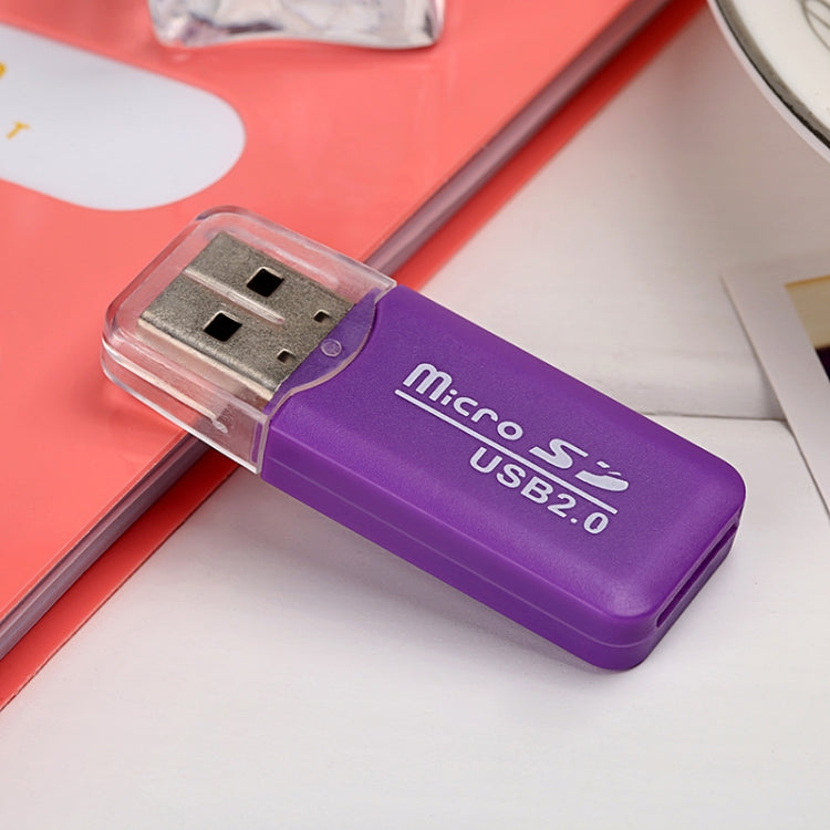 20 портативных адаптеров USB 2.0 для чтения карт памяти Micro SD TF T-Flash, скорость до 480 Мбит/с, случайный цвет
