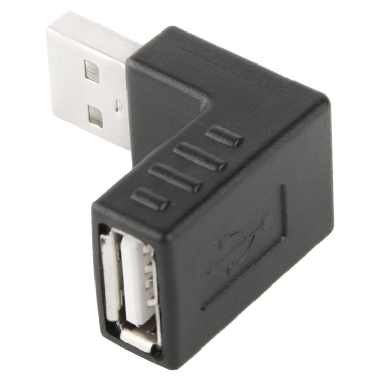 Адаптер USB 2.0 AM-AF с углом 90 градусов