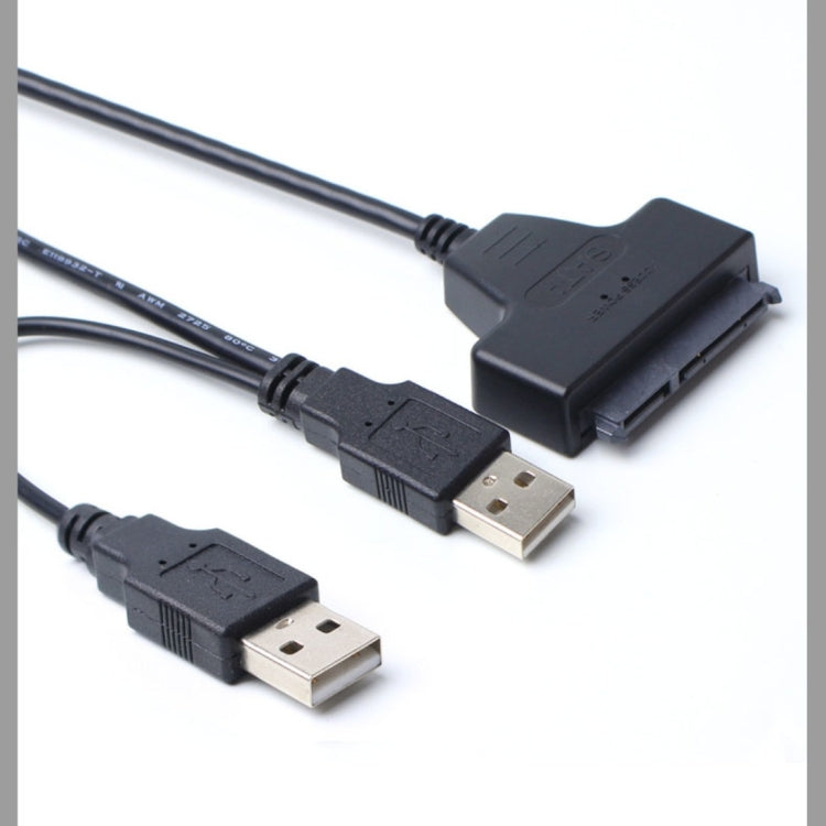 Двойной кабель-адаптер USB 2.0 - SATA для 2,5-дюймового жесткого диска SATA / SSD