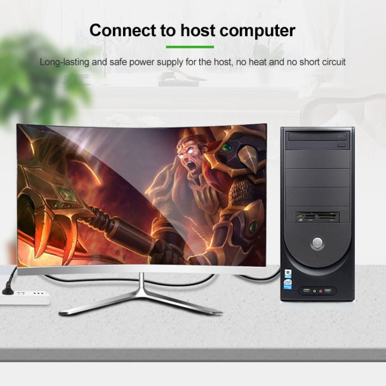 1.5m 3 Prong Style Big UK Notebook Power Cord