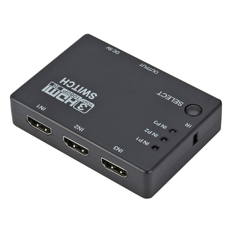Full HD 1080P 3D HDMI 3x1 коммутатор с ИК-пультом дистанционного управления