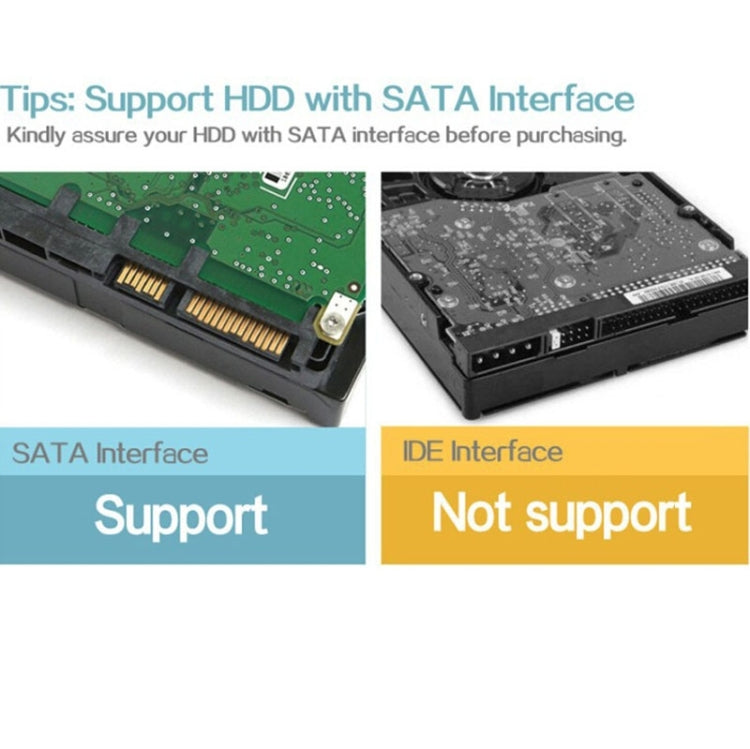 ORICO 6619US3 5Gbps Super Speed USB 3.0 to SATA Hard Drive Docking Station for 2.5 inch / 3.5 inch Hard Drive