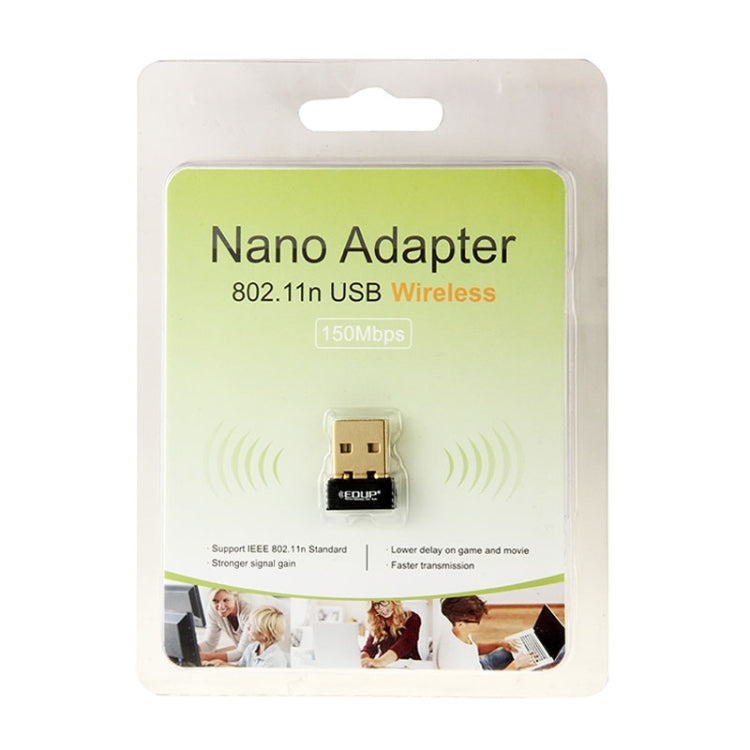 EDUP EP-8553 MTK7601 mikroshēmojums 150 Mbps WiFi USB tīkla 802.11n/g/b LAN adapteris