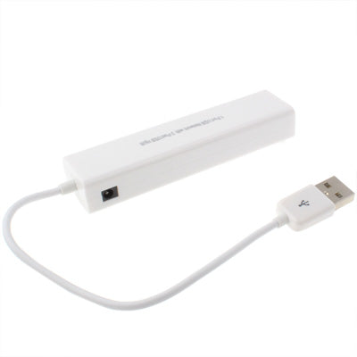 Сетевой адаптер Ethernet LAN с 1 портом USB и 3 портами USB-концентратора на гнездо RJ45
