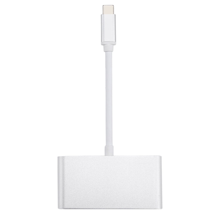 4 in 1 3 x USB 3.0 Ports & USB-C / Type-C Female to USB-C / Type-C Male Hub Splitter Adapter