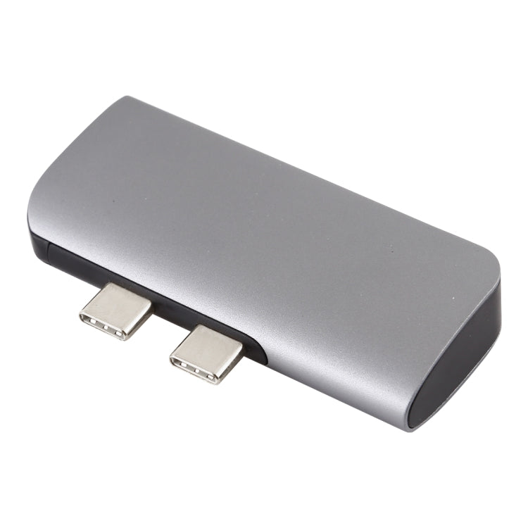Двойной порт USB-C/Type-C на PD + USB 3.0 + многофункциональный удлинительный концентратор-адаптер HDMI